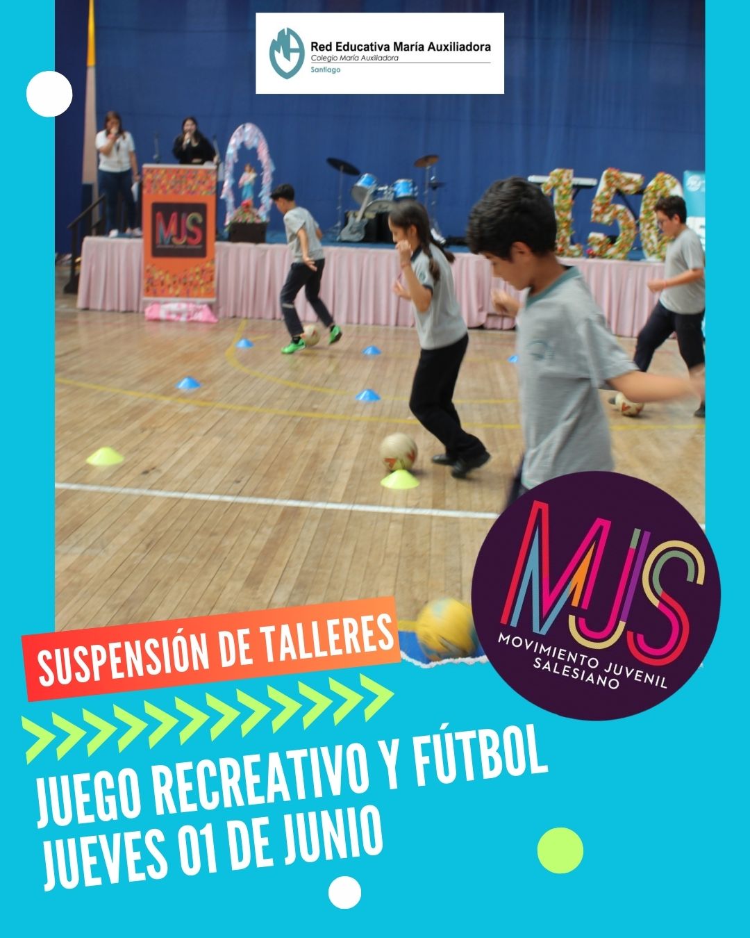 Suspensión de Talleres MJS Juego Recreativo y Fútbol